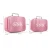 Import Portable Luxury Ladies Pink Travel Makeup Case Bag Large Hard Case Waterproof Pink Glitter Cosmetic Bag with Logo Custom^ from China