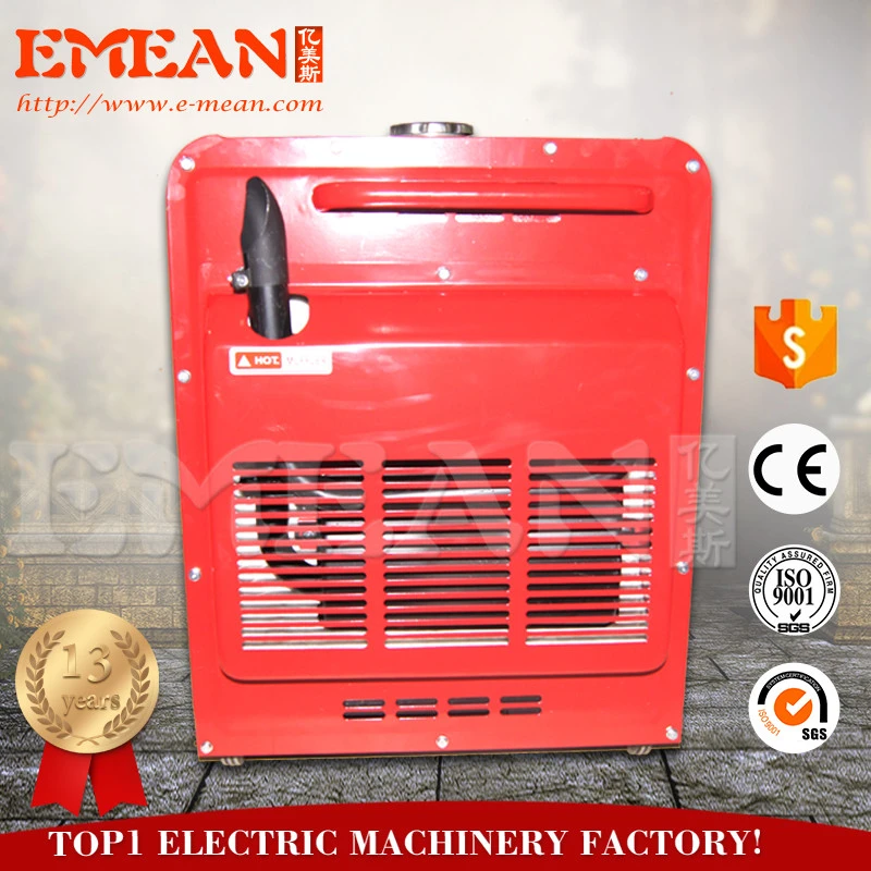 Portable small power silent type diesel generator for household