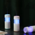 Portable ultrasonic mini silicone shell humidifier