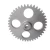 Import powder metallurgy steel 41 teeth spur wheel cylindrical spur gears with flange from China