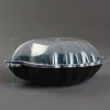 PP material shell shape candy plastic dishes for food with a lid