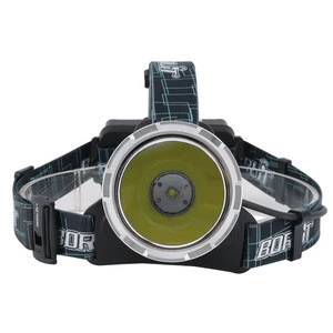 Practical Outdoor Waterproof 1200lm Head Torch L2 LED Long Range USB Charging Head lamp With SOS Whistle