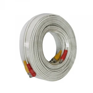 Pre-made Siamese wire security camera cables cctv Power and Video CCTV Cable/50ft (VP50FT)