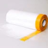 Pre-Taped Masking Film floor paint shield moving protective Car plastic film protective film for carpets