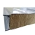 Import Prefabricated sound heat insulated metal rock wool sandwich panel fencing interior for accommodations from China
