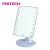 Import Pritech portable table private label led cosmetic mirror, vanity lighted led makeup mirror from China