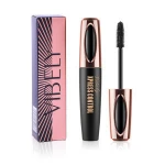 Private Label  Makeup Manufacturer Wholesale Waterproof Natural Extension Silk Fiber EyeLash 4D Mascara