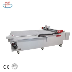Professional Factory Automatic Feeding  Single Layer Artificial leather Cutting Machine