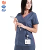 Professional low price work wear hospital nurse uniforms male and female uniforms