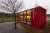 Import Professional Production converted shipping container green glass house building from China