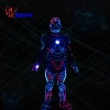 Programmable controller LED robot costume, robot led costume Ironman, led robot suit with Helmet gloves &amp; Shoes