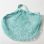 Promotional String Food Organic Vegetable Mesh String Cotton Grocery Net Shopping Bag