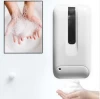 Public induction electronic touch free infrared sensor automatic liquid soap sprayer gel hands sanitizer dispensers