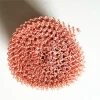 Pure copper knitted gas liquid filter wire mesh for distillation column packing