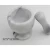 Pure White Marble Mortar and Pestle Set - Durable & Easy to Use