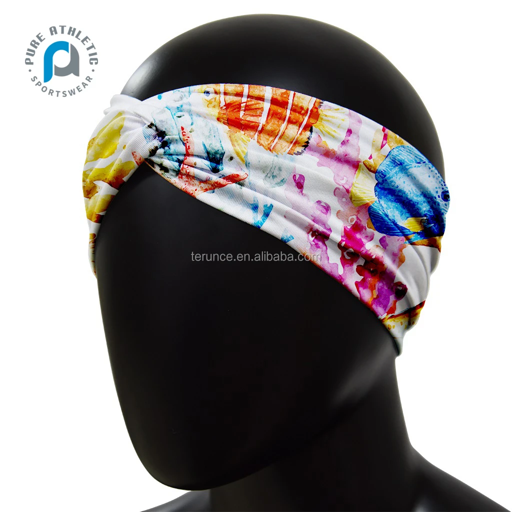 Pure wholesale custom top bow knot headband baby headband hairband