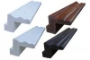 PVC Fauxwood components for window shutters wood grain colors