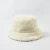 Import Quick Shipping Stock Solid Color Fashion Adjustable Winter Bucket Hat Women from China