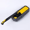 Quick wet and drying microfiber duster car cleaning tools rotating brush