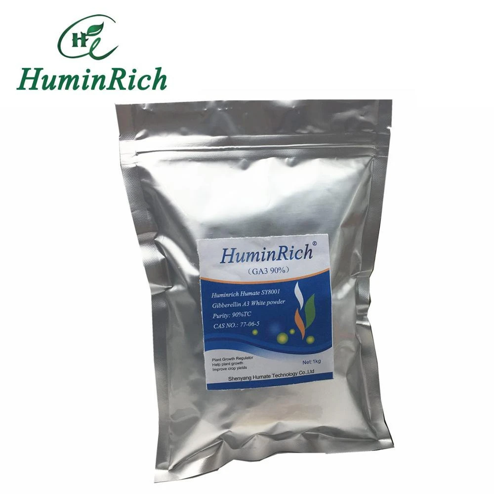 &quot;HuminRich&quot; Brand Plant Growth Regulator GA3 Powder Gibberellic Acid 90% TC