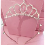R0009 crystal rhinestone hair tiara for party princess children hair accessories for ballet
