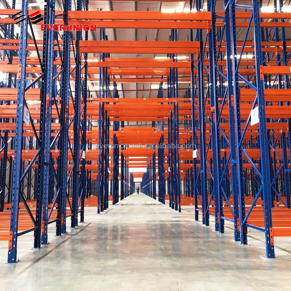 Rack Warehouse Racking Systems Heavy Duty Pallet Rack Q235 Steel Customized EVERUNION 20 TONS  Powder Coating SPR