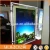 Import Real estate agent LED window display advertising slim crystal light box from China