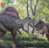 Realistic Spinosaurus dinosaur for amusement park equipment