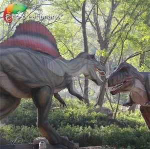 Realistic Spinosaurus dinosaur for amusement park equipment