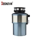 Red color Food Waste Disposers, 3 stage sink crusher, Remote control type waste grinder