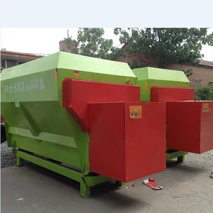 Reliable and durable automatic blender machine for farm and pasture mixing fodder use