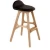 Import Replica Wood Furniture Bar Stool in leather from China