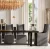 Import Restaurant Long solid wood  Dining Table Eating Tables For Home Use Furniture wood plank dining table from China