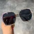 Import Rhinoceros luxury sunglasses square female oversized trumpeter foreman diamond sunglasses New Fashion Sunglasses women ladies from China