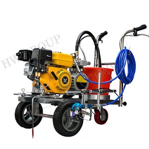 Road hand-pushed safety line painting equipment/road marking paint machine