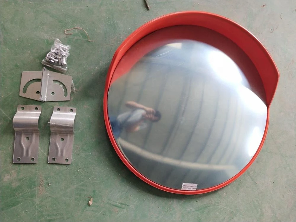 Road Traffic Safety Mirror 800mm 32 inch Unbreakable Convex wall  Mirror For Road Safety