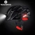 Import ROCKBROS Wholesale Ultralight Intergrally-molded Rainproof LED Mountain MTB Bike Bicycle Cycling Helmet with Flashing Light from China