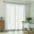 Import Rod Window Curtain Panel Sliding Door Drapes Sheer Lace Pattern Sheer Voile Tulle Pocket Petite Fleur White Lace Designs Floral from China