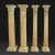 Import roman house design decorative round marble stone pillar columns for sale from China