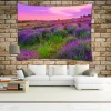 Romantic Pictures Art Nature Home Decorations sunset forest mountains wall hanging tapestry for Living Room Bedroom
