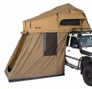Roof top tent for cmaping with annex room car roof top tent fits 3-4 person with change room