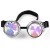 Import Round Steampunk Kaleidoscope Glasses Women Luxury Colorful Fashion Steam Punk Sunglasses Men Adjustable Glasses Oculos De Sol from China