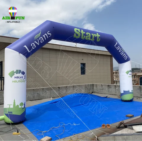 Buy Running Race Inflatable Start And Finish Line Arch Custom ...