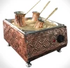 Sand Coffee Machine Copper Decorative Pattern Turkish Coffee Maker with Coffee Pots