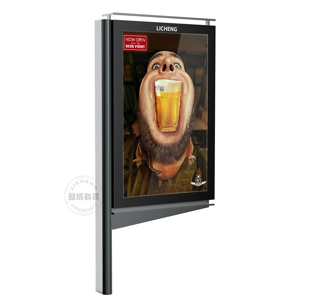 scrolling advertising board/scrolling billboard/led scrolling signs with fast delivery