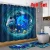 Import Sea World Dolphin Shower Curtain Set Bathroom Shower Curtain Non-Slip Bath Mat Toilet Lid Cover Polyester 4pcs Bath set from China