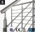 Import Seaside 304 316  Stainless Steel Handrail  Glass Staircase Design Stair Railing from China