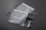 self adhesive clear plastic packaging hanger Hook bag