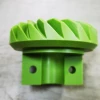 self lubricating small chopper pom plastic toy spiral bevel gear pinion gear for mechanical transmission