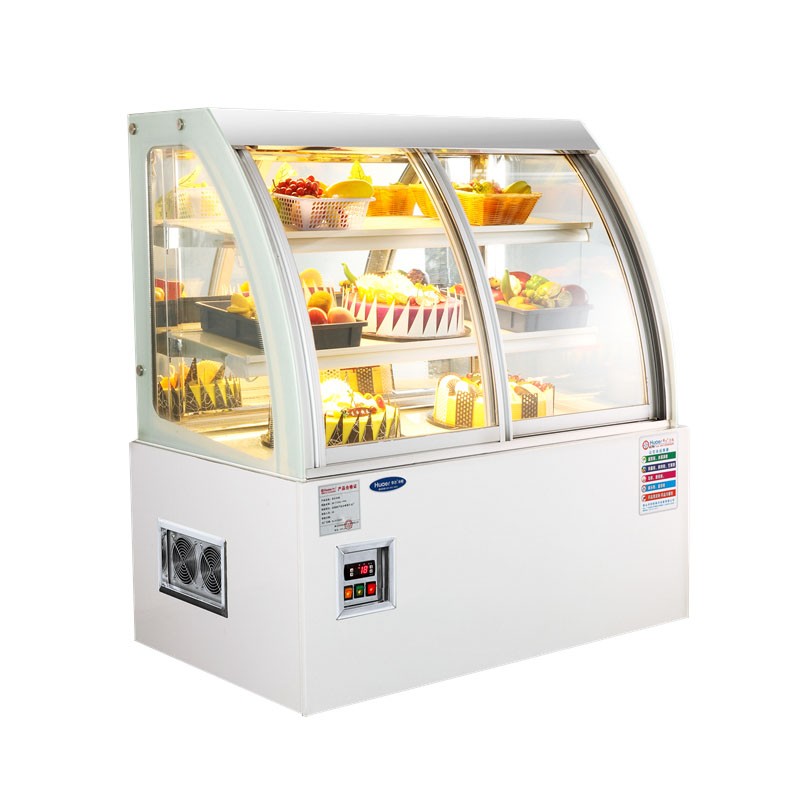 showcase chiller bakery case display refrigerated cake cabinet